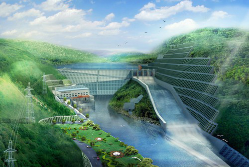 马山老挝南塔河1号水电站项目